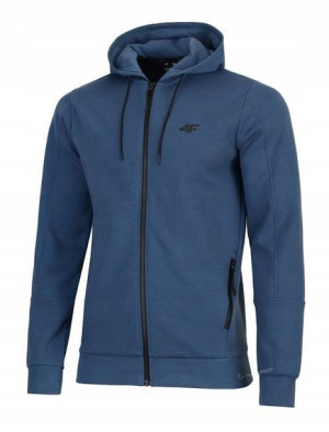 Bluza męska 4F rozpinana  H4L22 BLM014 denim