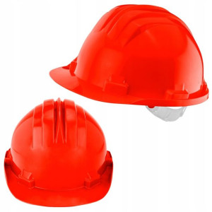 Neo Hełm Kask Bhp Ochronny Budowlany Roboczy Czerw