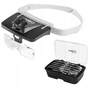 Neo Lupa Nagłowna Okulary Soczewki Led 06-130