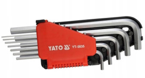Yato Yt-5835 Klucze Imbuowe Calowe Długie 12szt
