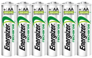 6x AKUMULATORKI ENERGIZER Power Plus AA R6 2000mAh