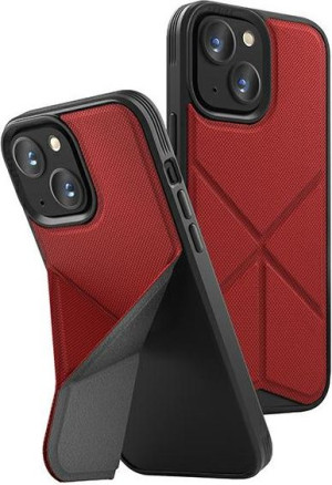 Etui UNIQ Transforma MagSafe Apple iPhone 13 czerwony/coral red
