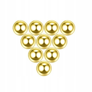 Kuleczka do Piercingu 3 mm, gwint 1.2 SS316L