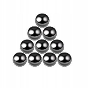 Kuleczka do Piercingu 5 mm, gwint 1.2 SS316L