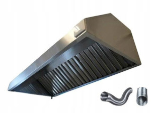 Okap Gastronomiczny 1800*700*400 Filtry RURA Nowy