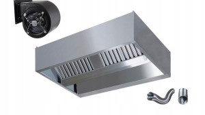 Okap Gastronomiczny Centralny 120x90x40 TURBINA L