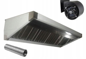 Okap Gastronomiczny S 250-70-40 Filtr Turbina