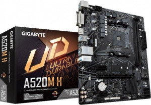 Płyta główna Gigabyte A520M H AMD Ryzen AM4 DDR4