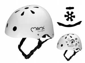 Kask Dziecięcy Ochronny Rower Hulajnoga 47-58 Momi