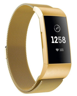Oryginalny Pasek Opaska Bransoleta Strap Yivo Do Fitbit Charge 3 4 Fit Bit