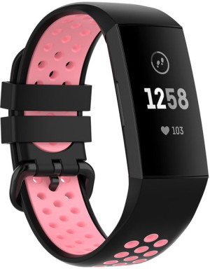 Oryginalny Pasek Opaska Bransoleta Strap Yivo Do Fitbit Charge 3 4 Fit Bit