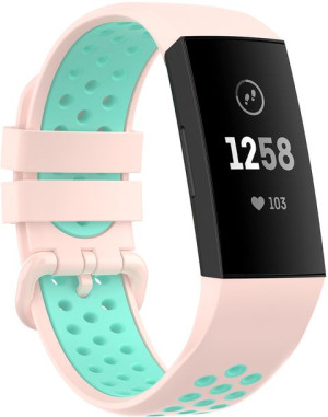 Oryginalny Pasek Opaska Bransoleta Strap Yivo Do Fitbit Charge 3 4 Fit Bit