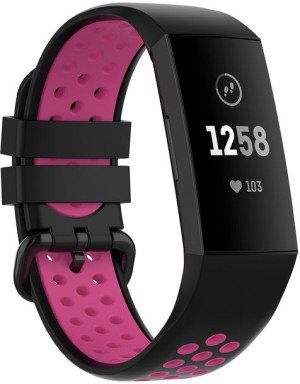 Oryginalny Pasek Opaska Bransoleta Strap Yivo Do Fitbit Charge 3 4 Fit Bit