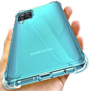 Pancerne Etui CARBON do Samsung Galaxy A12 /M12 +Szkło