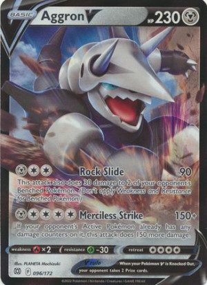 Aggron V - 96/172 - Ultra Rare - Brilliant Stars