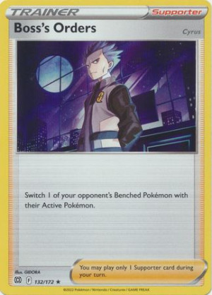 Boss's Orders - 132/172 - Holo Brilliant Stars