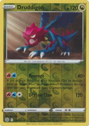Druddigon - 113/172 - Holo - Brilliant Stars