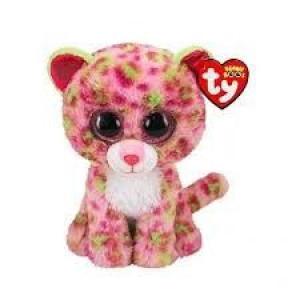 Ty 36312 beanie leopard różowy