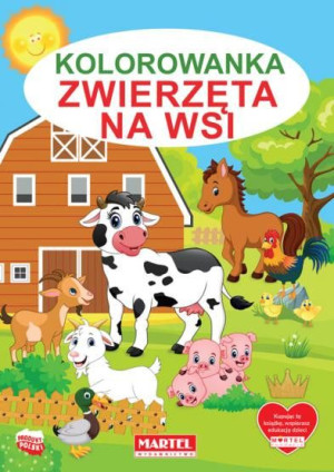 Martel kolorowanka zwierzęta na wsi 59991