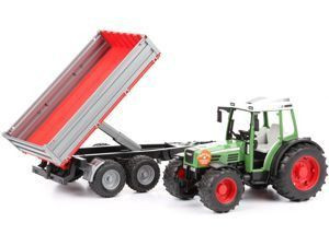 Bruder 02104 Traktor Fendt 209 Z Przyczepą