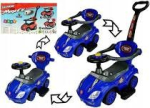 Jeździdło mega car 4996 niebieskie 88492 Lean
