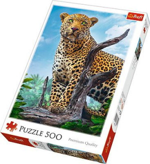 Puzzle Trefl 500 37332 Dziki Lampart