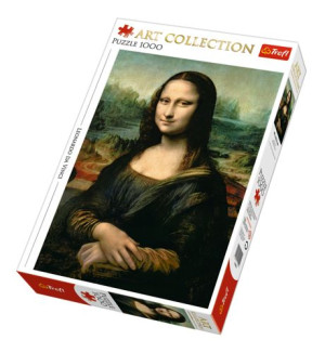 Puzzle Trefl 1000 10542 Art Collection Mona Lisa