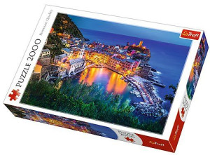 Puzzle Trefl 2000 27086 Vernazza O Zmroku