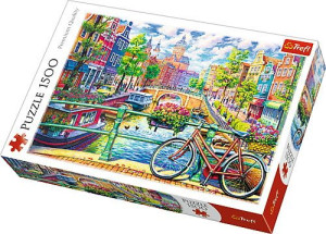 Puzzle Trefl 1500 26149 Kanał Amsterdamski