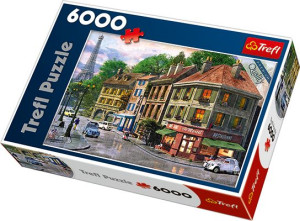 Puzzle Trefl 6000 65001 Uliczka Paryża