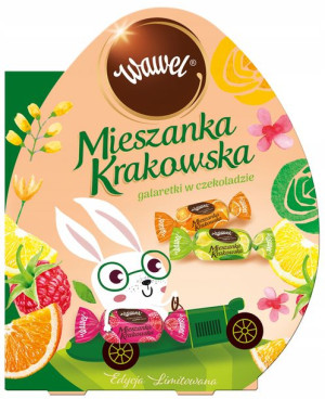 Bombonierka Galaretki Mieszanka Krakowska Jajko Wawel150g