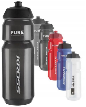 Bidon Rowerowy Kross Pure BPA Free 750ML czarny