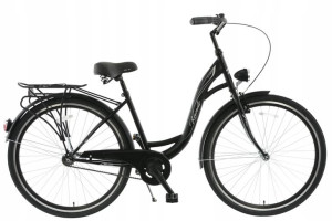 Rower miejski Kands 28″ S-COMFORT VELO 1B 2021 R.18 CZARNY POŁYSK