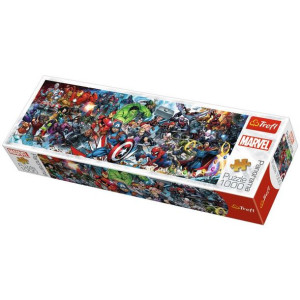 Puzzle Trefl 1000 29047 Panorama Dołącz Do Uniwersum Marvela
