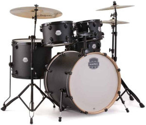 Mapex St5045f Biz Storm Fusion + Floor Tom Perkusja Akustyczna Zestaw