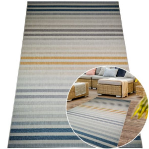 Dywan Naturalny Sisal Sznurek do Salonu Wewnętrzny Balta Wzory 60x110