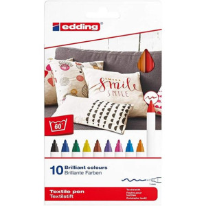 Mazaki do tkanin 10k Edding 1mm