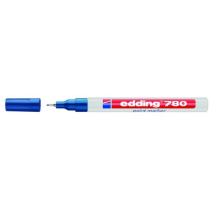 Pisak z farbą Edding 780 niebieski 0,8mm
