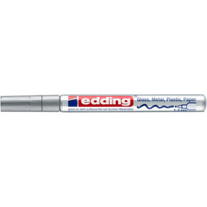 Pisak z farbą Edding 751 średni srebrny 1-2mm
