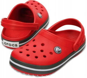Dziecięce Buty Chodaki Klapki Crocs Crocband 24,5