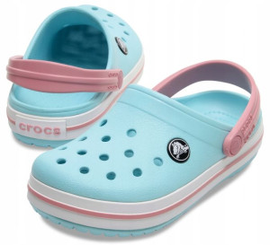 Dziecięce Buty Chodaki Klapki Crocs Crocband 25,5