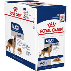 ROYAL CANIN SHN Maxi Adult w sosie - mokra karma dla psa dorosłego - 10x140