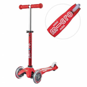 Mini Micro, Deluxe - Hulajnoga Trójkołowa z Regulowaną Kierownicą (2-5 lat)
