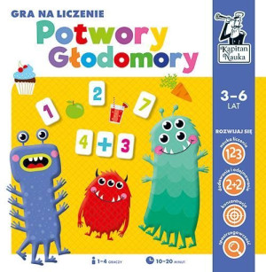 Kapitan Nauka. Potwory Głodomory. Gra Na Liczenie