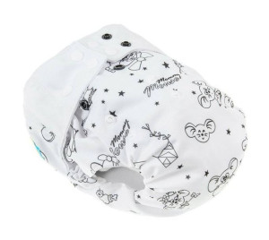 Mommy Mouse, Otulacz XL, White