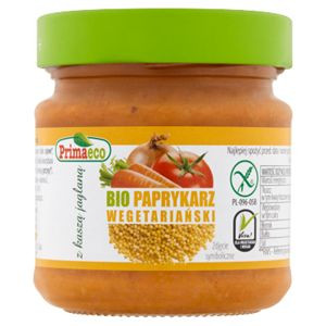 Primaeco, Paprykarz wegetariański z kaszą jaglaną BIO, 160g,