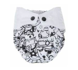 Mommy Mouse, Otulacz Noworodkowy, Black