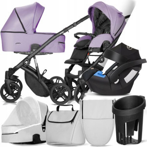 Wózek Milu Kids 3w1 Atteso Ledo 09 I + Cybex Aton