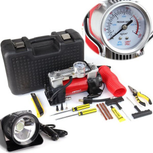 Kompresor Samochodowy 12v Pompka Sprężarka 250w