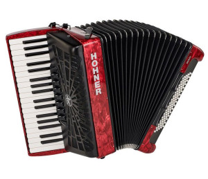 Hohner Bravo Iii 80 Czerwony Akordeon